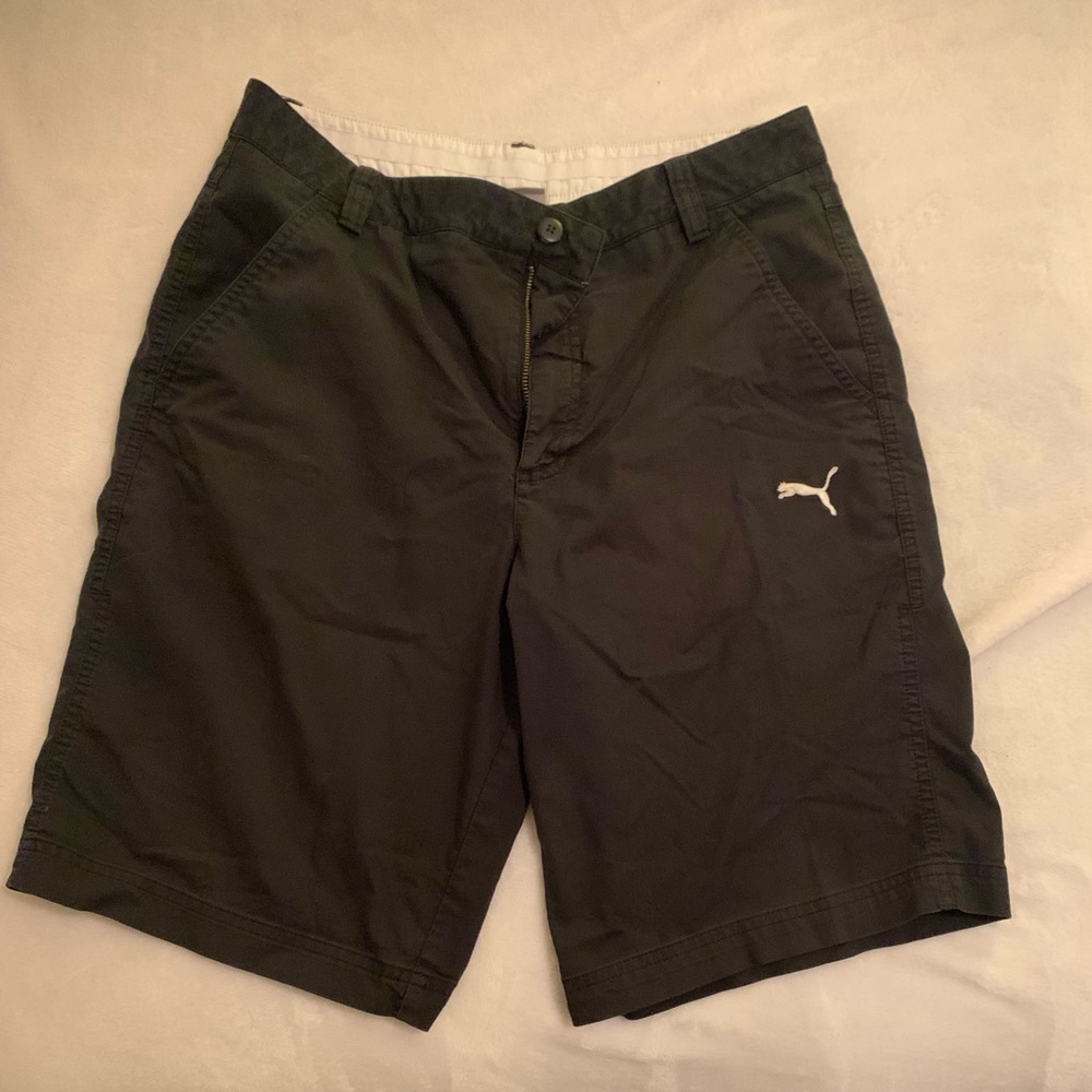 Puma shorts. Black, size W32